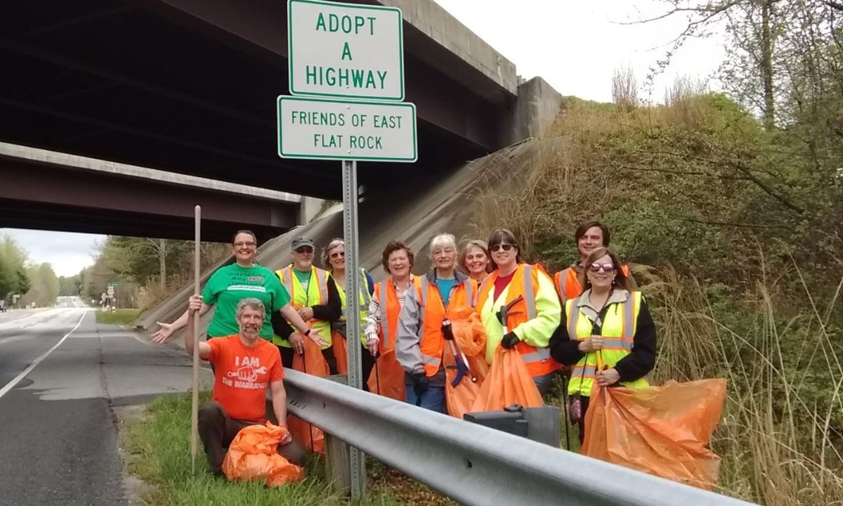 Adopt-A-Highway Trash Pickup