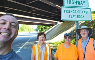 Adopt-A-Highway trash pickup on September 21